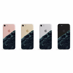 Marble  - 防滴透明ソフトシェル -  iPhone 7、iPhone 7 plus、iPhone 6、iPhone S 3枚目の画像