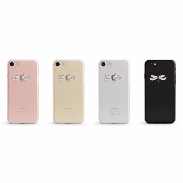 蜻蜓- 防摔透明軟殼- iPhone 7, iPhone 7 plus, iPhone 6, iPhone SE 第3張的照片