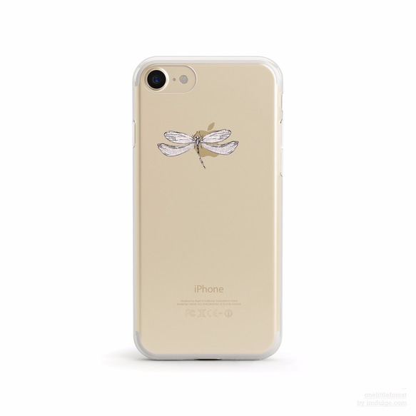 蜻蜓- 防摔透明軟殼- iPhone 7, iPhone 7 plus, iPhone 6, iPhone SE- 彩虹 第5張的照片
