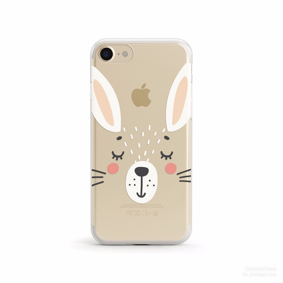 小兔- 防摔透明軟殼- iPhone 7, iPhone 7 plus, iPhone 6, iPhone SE 第4張的照片
