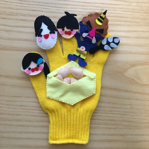 ♡新色♡ 手袋シアター☆豆まき(節分)☆ 雑貨・その他 erikoro 通販