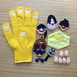 ♡新色♡ 手袋シアター☆豆まき(節分)☆ 2枚目の画像