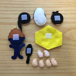 ♡新色♡ 手袋シアター☆豆まき(節分)☆ 3枚目の画像