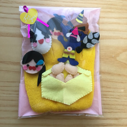 ♡新色♡ 手袋シアター☆豆まき(節分)☆ 5枚目の画像