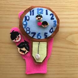 kanon様オーダー品　手袋シアター　花火　りんごコロコロ指人形 kanon様オーダー品 手袋シアター 花火 りんごコロコロ指人形