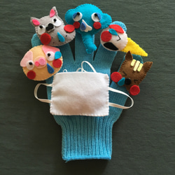 ♡再販×3♡手袋シアター☆りんごがコロコロ☆ おもちゃ・人形