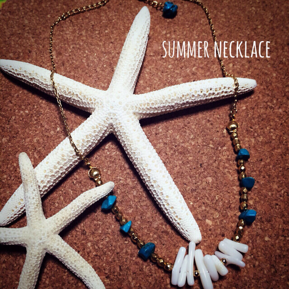 summer necklace 1枚目の画像