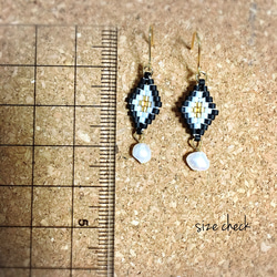 【大人かわいい】beads pierce 2枚目の画像