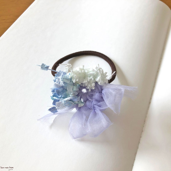 紫陽花 garden ✢ : airily ポニーフック 3枚目の画像