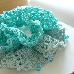 mermaid lagoon : crystalline* シュシュ 3枚目の画像
