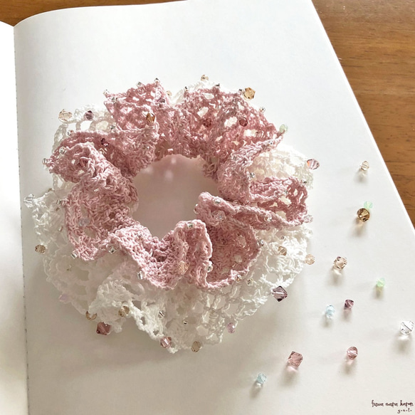 sakura sweet : crystal sweets シュシュ 5枚目の画像