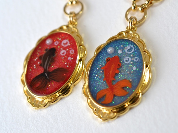 金魚のバッグチャーム バッグチャーム マキバドリ 通販 1065973