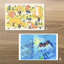 マキバドリのポストカード福袋【特価＊12枚】 6枚目の画像