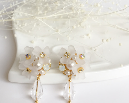 White Bouquet ピアス/イヤリング ピアス（その他） Yu-Co 通販