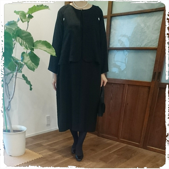 最新作 31 喪服 上下セット 着物リメイク 礼服 着物 natural  