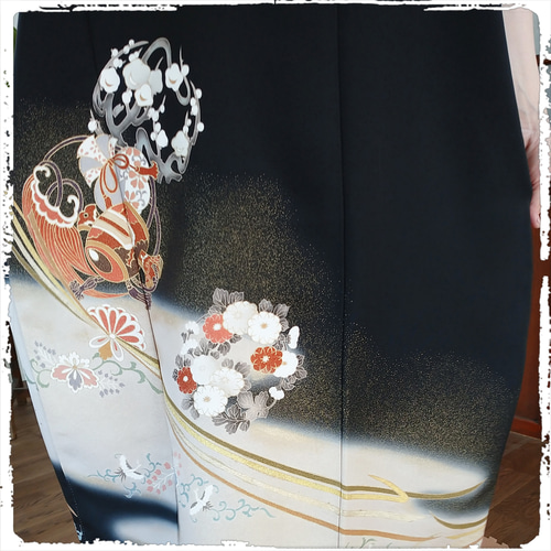 留袖ワンピース　3L/110 作家物　正絹　Y作 留袖ワンピース 3L/125 作家物 正絹 Y作 - メルカリ