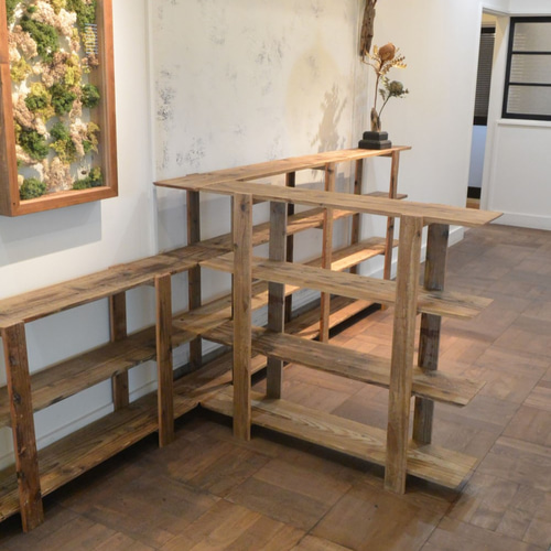 楽天市場】OLD ASHIBA（足場板古材）ラック幅40cm/45cm/60cm