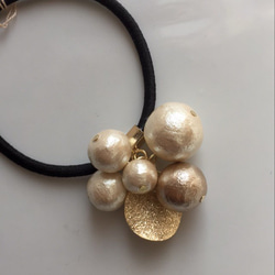 じゃらじゃら  ヘアゴム  パステル じゃらじゃらヘアゴム×2個セット◇パステルspringカラー ヘアゴム