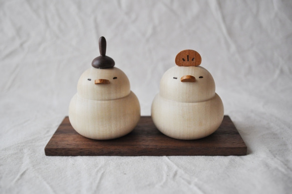 おひなドリ その他インテリア雑貨 木工房 千舟 通販 6928186｜Creema