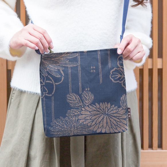 手作りバッグ 手さげ 藍染め 柿渋 ハンドメイド 【公式通販】
