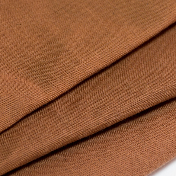 オリジナル108×50cm】カットクロス 生地 柿渋染め C色 [日本製] 綿