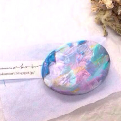AIKOKUNO brooch/"painting to the moon" 1枚目の画像