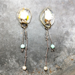 After the rain /earrings,pierce/ ice 4枚目の画像