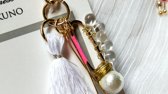 Tassel design earring/pierce　ⅰ 4枚目の画像