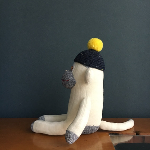 ソックモンキー ブルー ぬいぐるみ yamamomo 通販 5162659