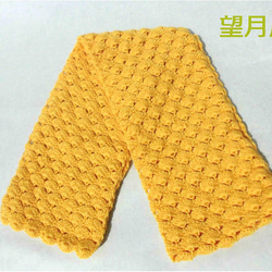 松編みのマフラー 2枚目の画像