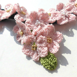 桜のリボンチョーカー 2枚目の画像