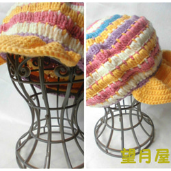 レトロポップな花柄ブランケットベビーのおくるみ(ガーゼ裏地付き