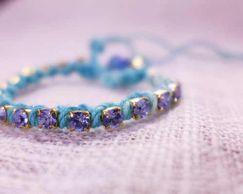 キラキラサンストーンとマニカラン水晶のアシンメトリーブレスレット14kgf キラキラサンストーンとマニカラン水晶のアシンメトリーブレスレット