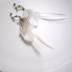 【再販】天使の羽イヤリング 1枚目の画像