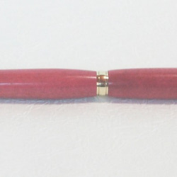 ＜パロサント＞香るオリジナル手作りボールペン（ピンクアイボリー） 5枚目の画像