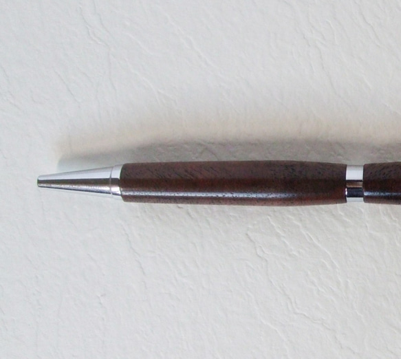 ＜パロサントライン＞香るオリジナル手作りボールペン（クラロウォルナット） 3枚目の画像