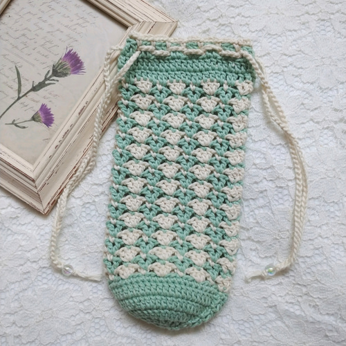 かぎ針編み ペットボトルカバー 手編み その他ケース 結糸🧶ゆい