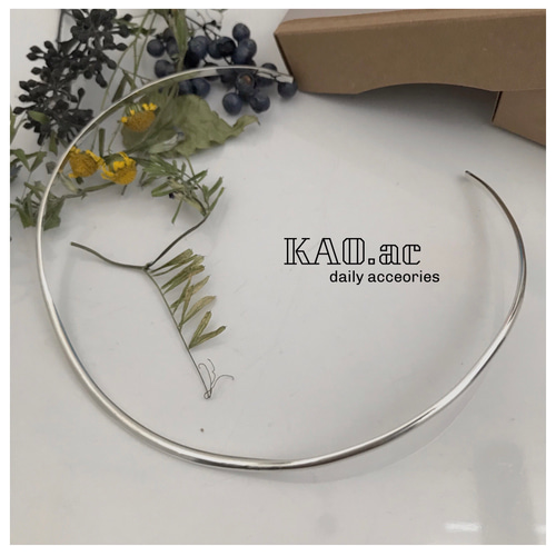 サイズオーダー、サイズ相談可』【silver950】シンプル シルバー