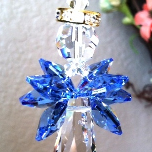 大天使ミカエル(スワロ社製クリスタル・サンキャッチャー／クルマ用