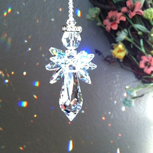 大天使ガブリエル（スワロ社製クリスタル・サンキャッチャー／ルーム用