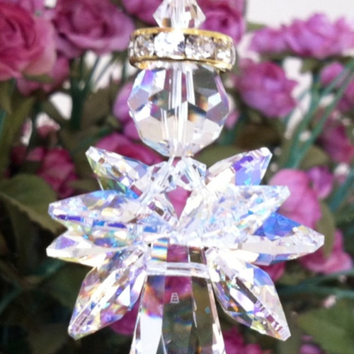 サンキャッチャー♡ハンドメイド「オールスワロ✧︎オーロラ」