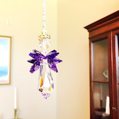 大天使メタトロン（スワロ社製クリスタル・サンキャッチャー／クルマ用