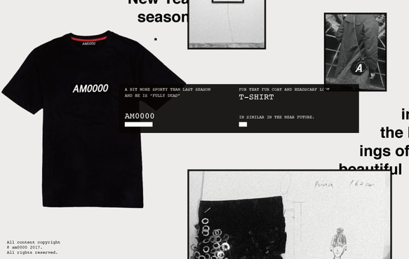 AM0000最初のブランドロゴ限定Tシャツ 2枚目の画像