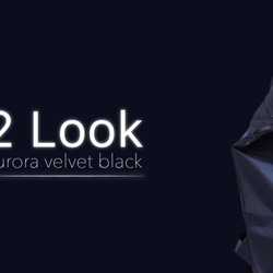 2 Look Aurora velvet 極光絲絨黑 - 防水後揹包 （限量25個) 第9張的照片
