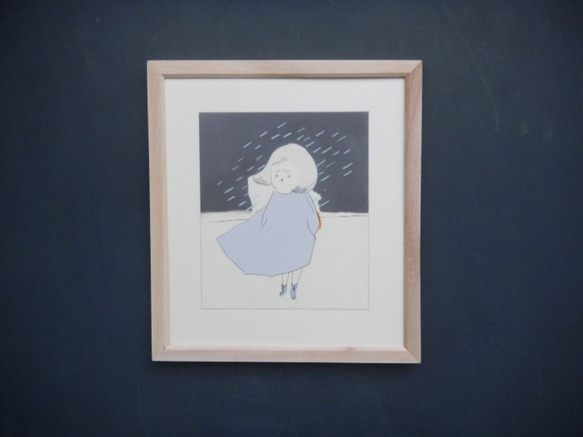 雨と風と少女 3枚目の画像