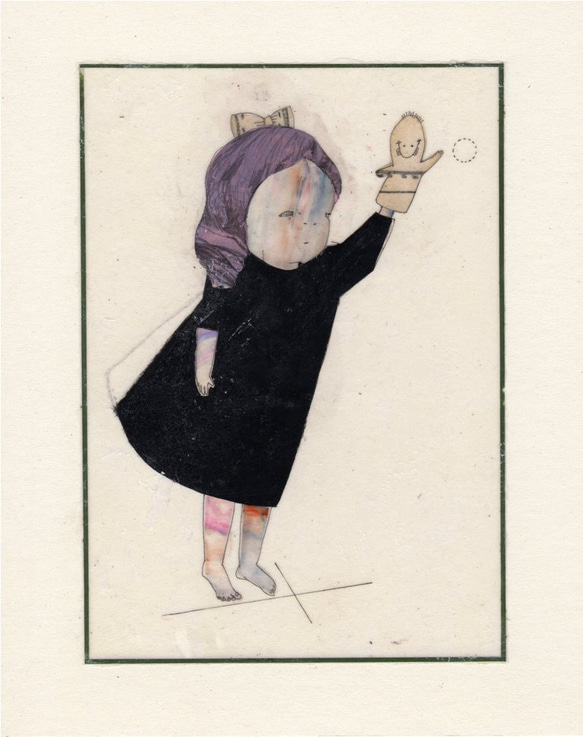 境界（額付き) 絵画 nao ymmt 通販 187527｜Creema(クリーマ)