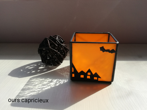 Stained Glass/キャンドルbox (Halloween) 2枚目の画像