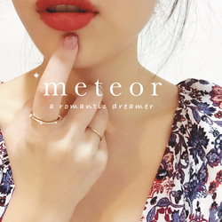 METEOR JEWELRY 黃銅戒指 極簡主義 第1張的照片