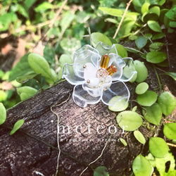 METEOR JEWELRY 一朵花垂墜式耳環（一對） 第5張的照片