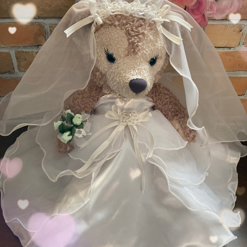 ☆MYU☆様　ウェルカムドール　ダッフィー　シェリーメイ　ウエディングドレス 楽天市場】ダッフィー シェリーメイ ウエディング ドレス S